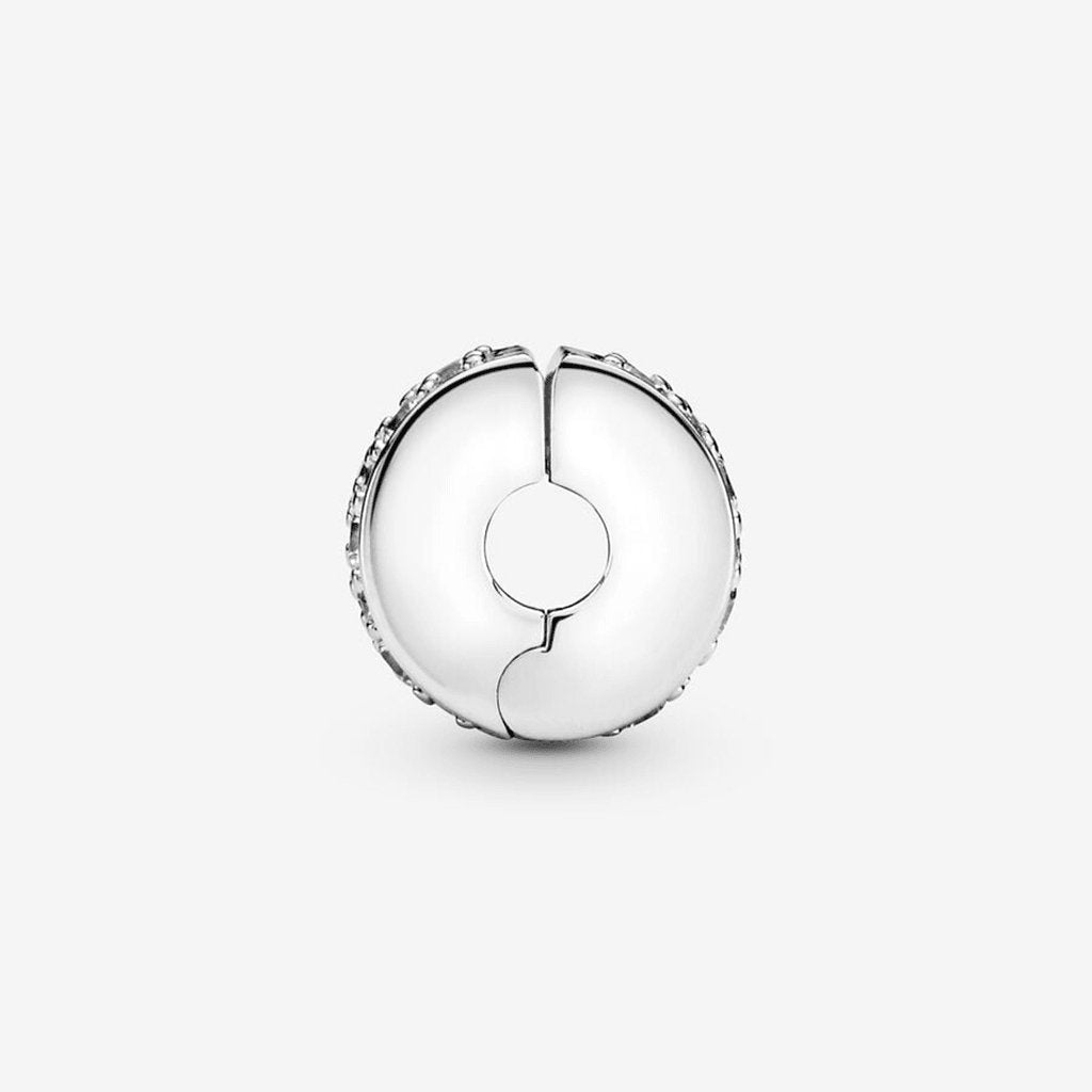 PANDORA  Clear Pavé Clip Charm