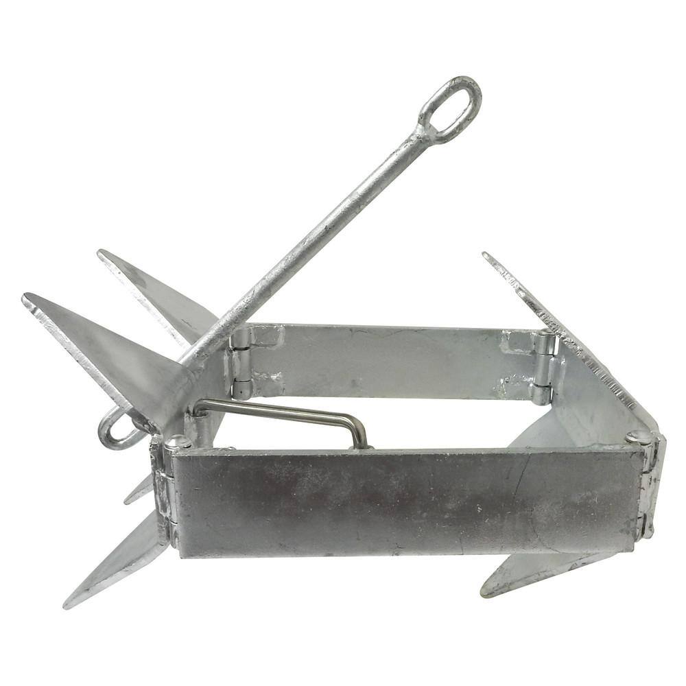 Extreme Max 13 lbs. BoatTector Galvanized Cube Anchor (Box-Style) EXM-CA13