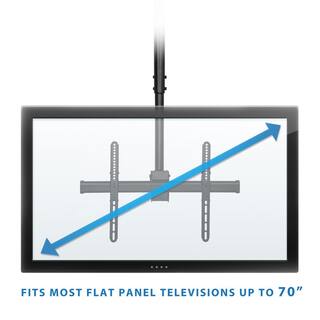 mount-it! Full Motion Ceiling TV Mount for 32 in. to 75 in. Screen Size MI-509B