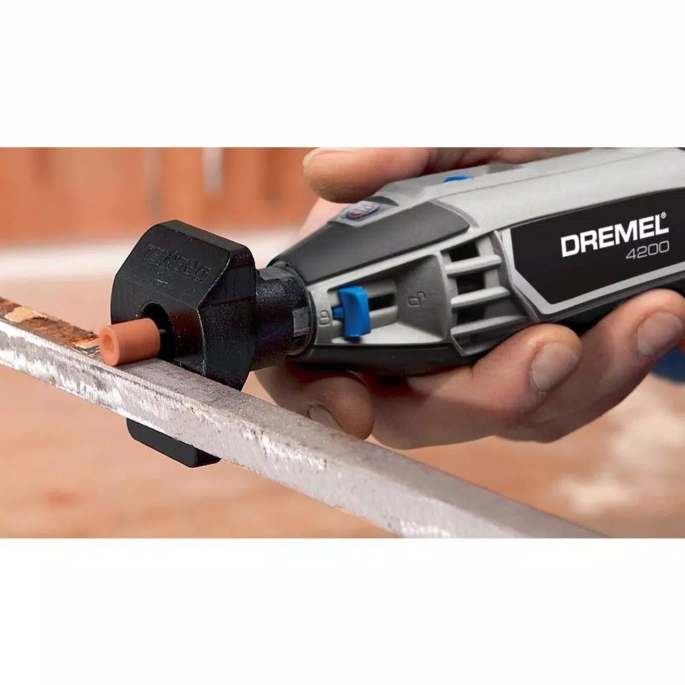 Dremel 4200 Series 1.6 Amp Variable Speed Corded Rotary Tool Kit with 36 Accessories， 4 Attachments and Carrying Case and#8211; XDC Depot