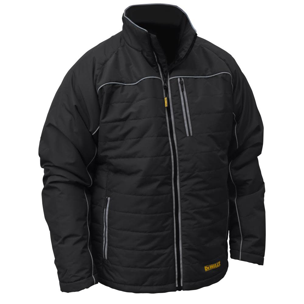 DW Heated Kit Jacket Black Quilted 3X DCHJ075D1-3X from DW