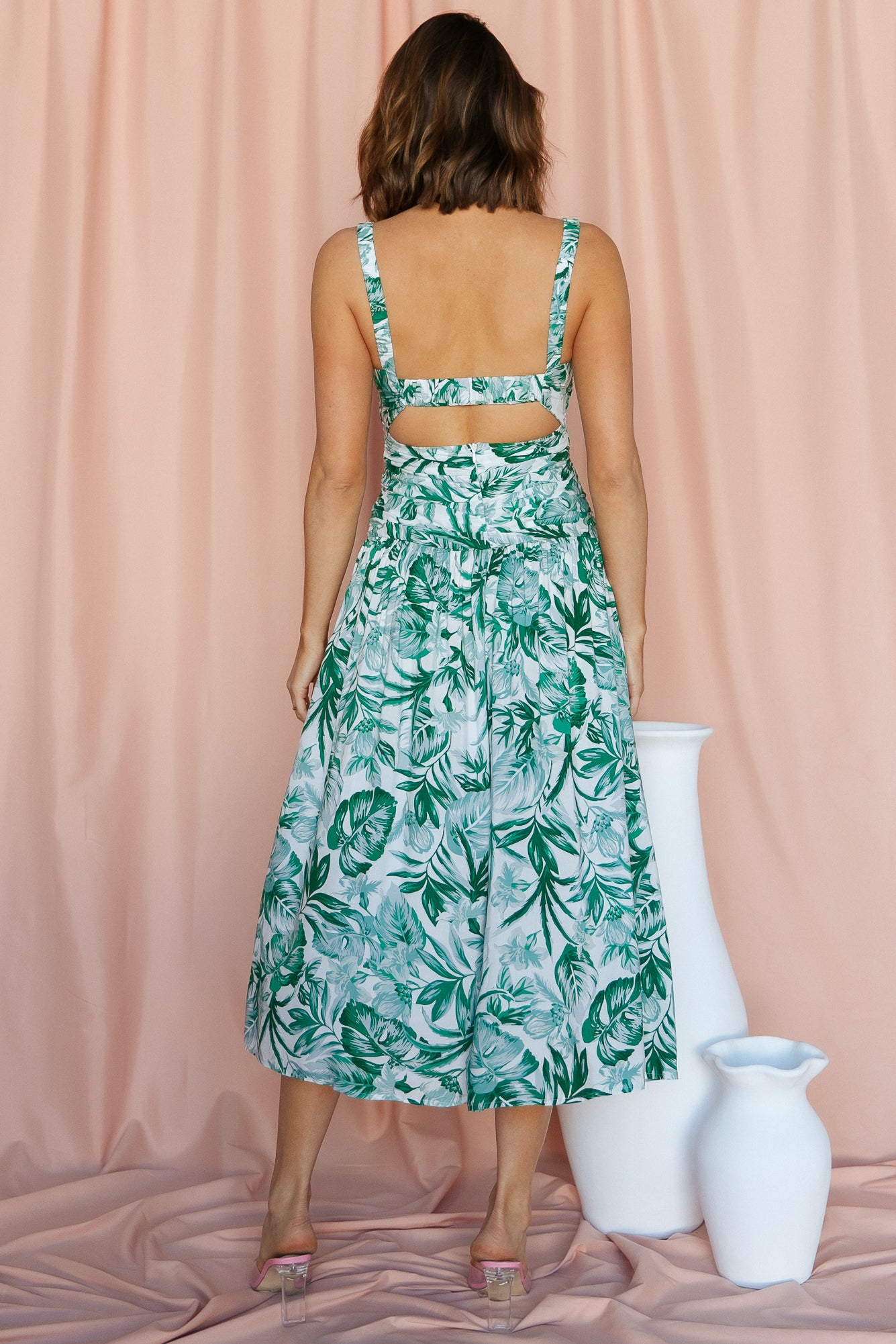 Praised Maxi Dress Green