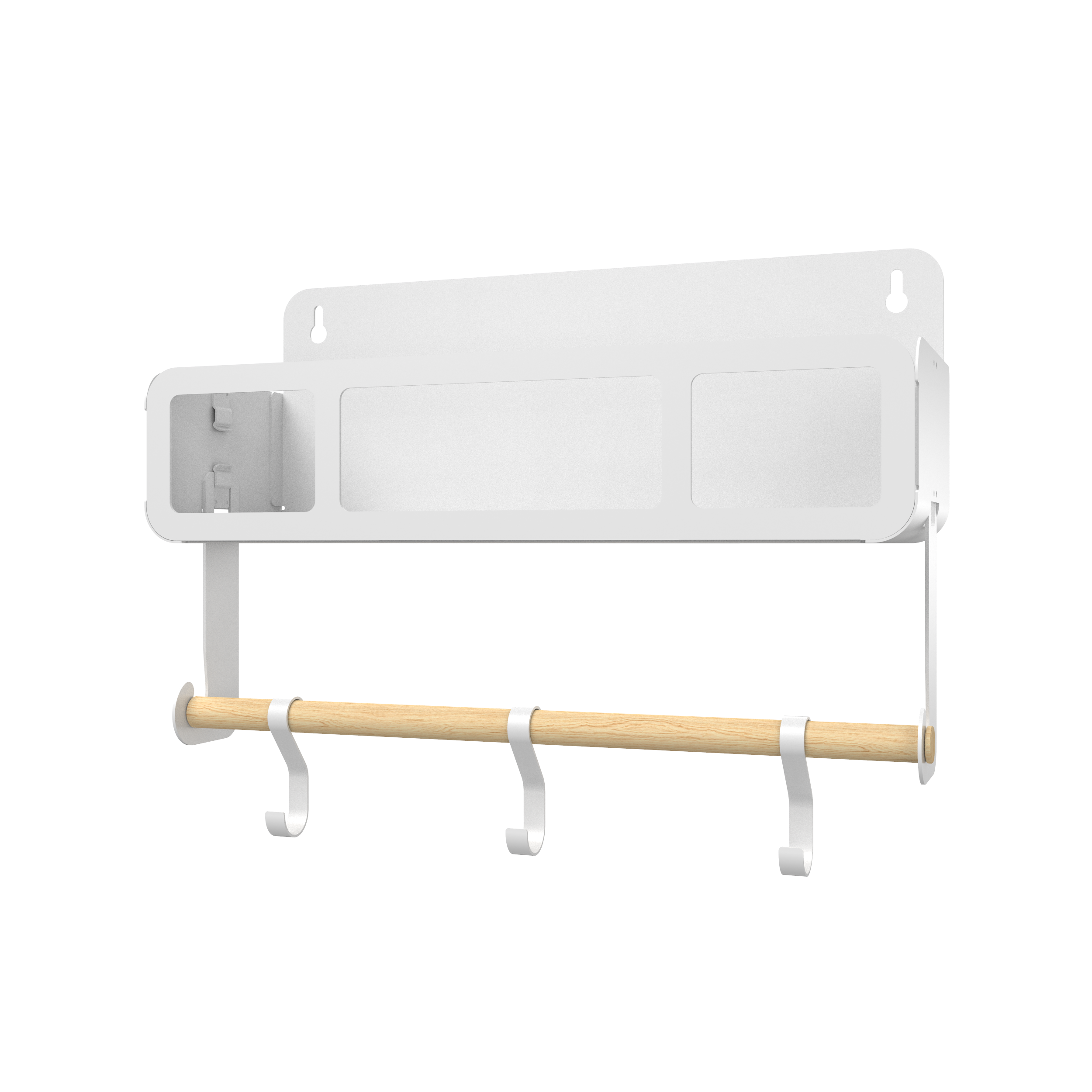 Hanging Rack System-Shelf W/Brackets