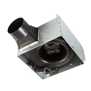 Broan-NuTone Roomside Series 80 CFM Ceiling Bathroom Exhaust Fan with CleanCover ENERGY STAR AERN80K