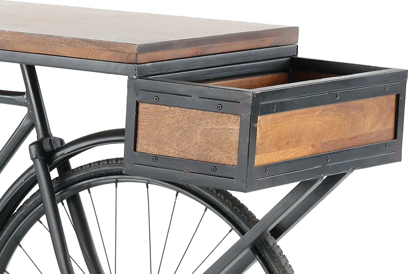 Bicycle Brown and Black Counter Height Dining Table