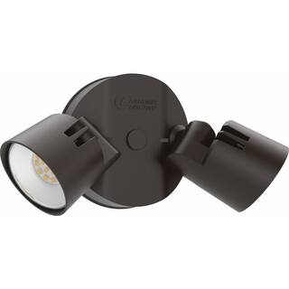 Lithonia Lighting Contractor Select HGX Dark Bronze Outdoor Integrated LED Flood Light HGX LED 2RH 40K 120 DDB M2