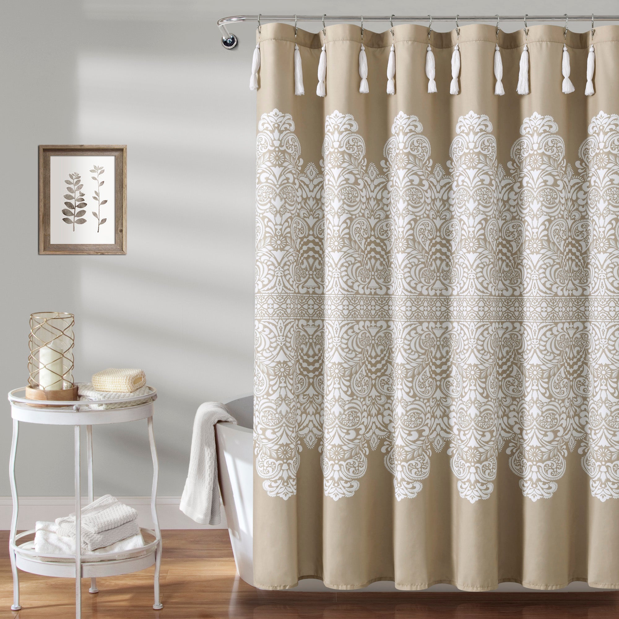 Boho Medallion Shower Curtain