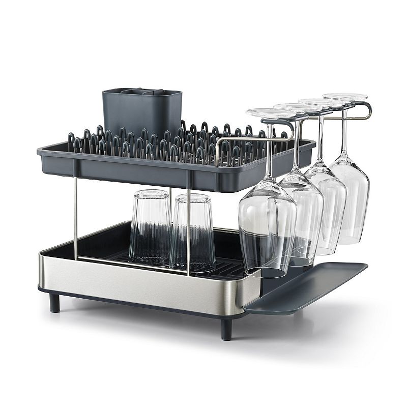 Joseph Joseph Excel Steel 2-Tier Stainless Steel Dish Rack