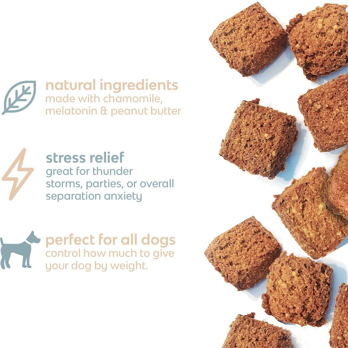 Mount Ara Chill Bites Sweet Potato Dog Treats， 4-oz