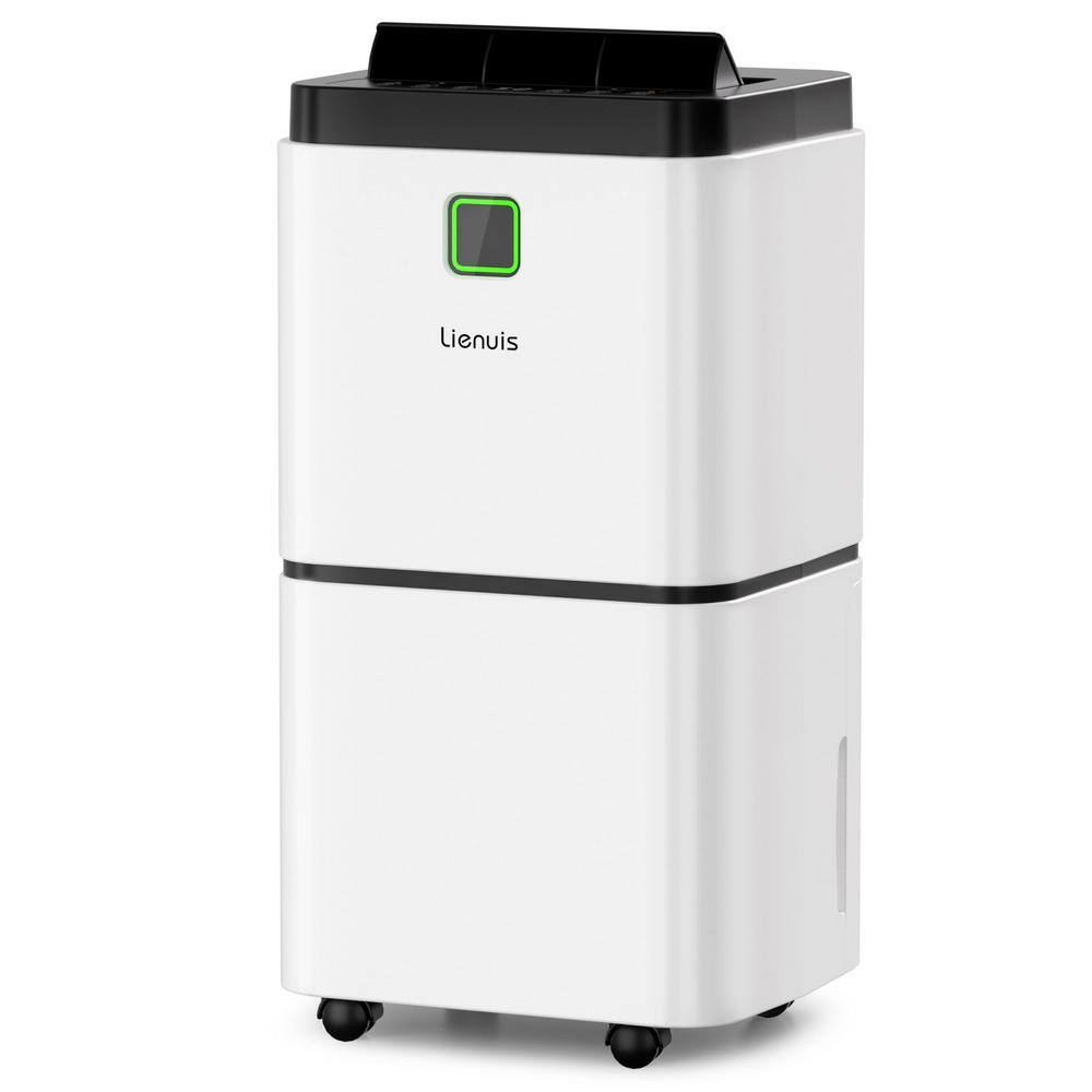 Edendirect 25 pt. 1500 sq.ft. Dehumidifier for Home and Basements in White with Bucket WXKJRY20051501