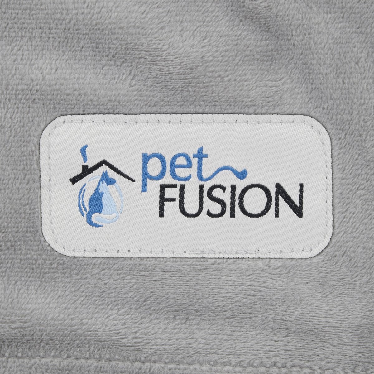 PetFusion Premium Reversible Dog and Cat Blanket， Gray