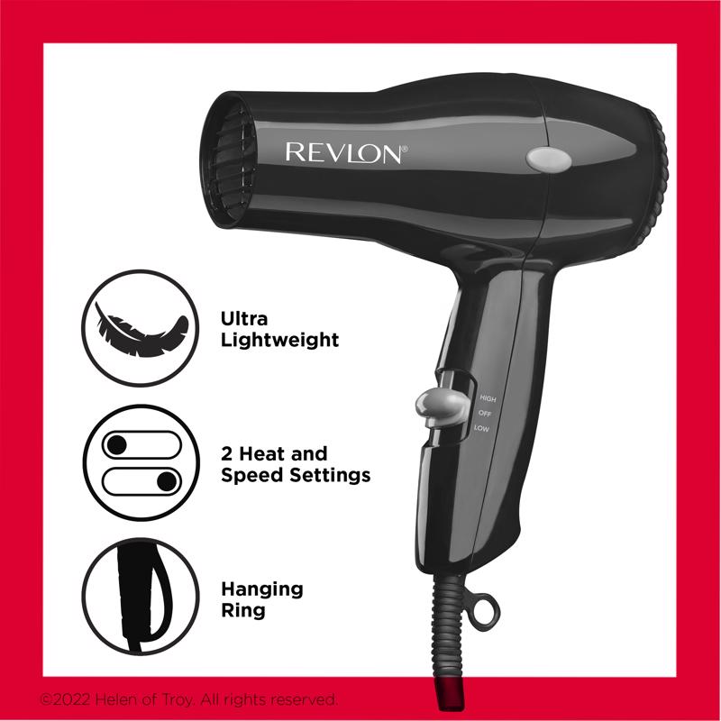 HAIRDRYER/STYLR 2SPD BLK