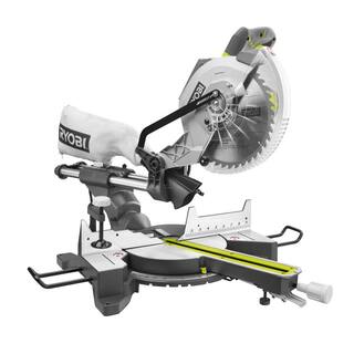 RYOBI 15 Amp 10 in. Corded Sliding Compound Miter Saw with LED Cutline Indicator TSS103