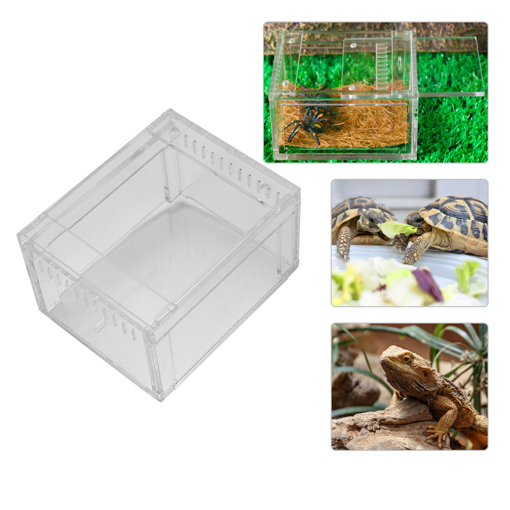 ，    Anti-Escape Design Breeding Box Reptiles Terrarium， Snakes For Turtles