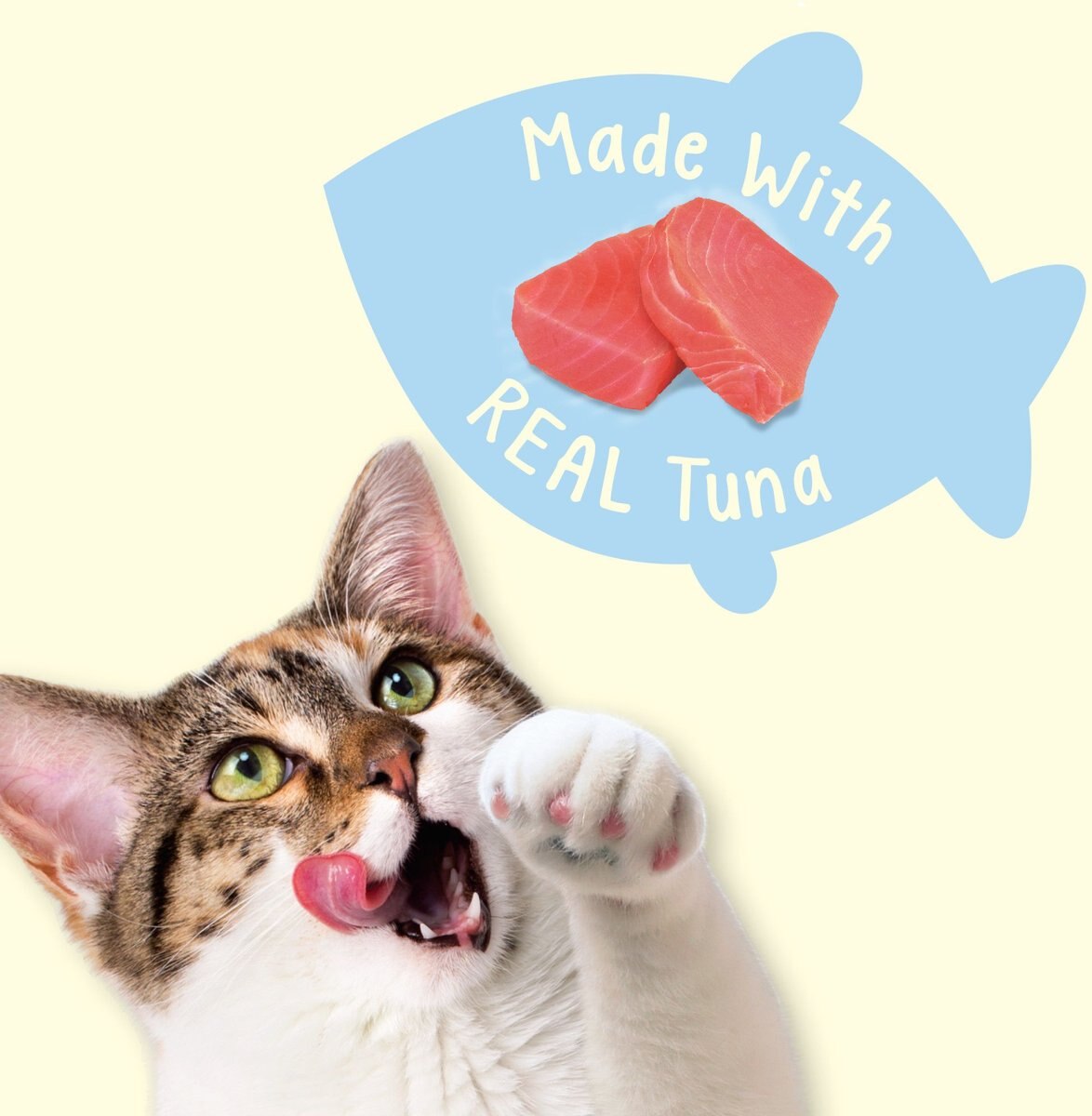 Friskies Party Mix Natural Yums With Wild Tuna Flavor Crunchy Cat Treats