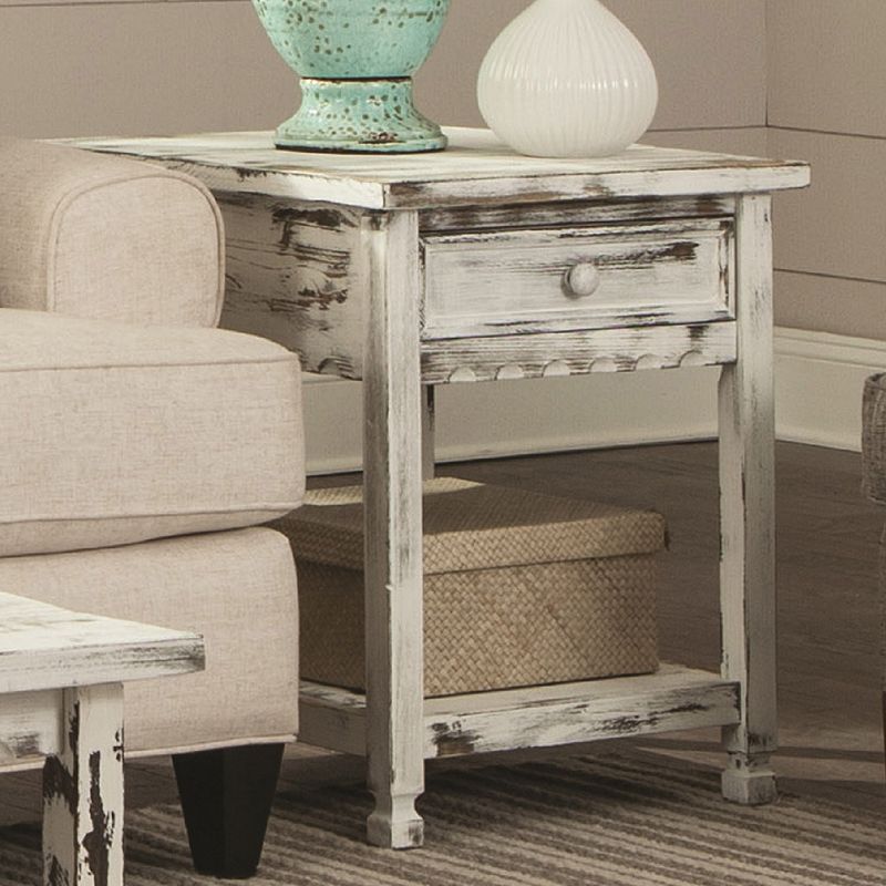 Alaterre Furniture Country Cottage End Table