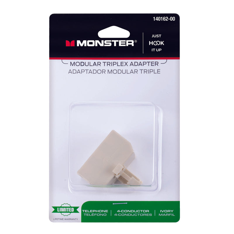 ADAPTER TRIPLEX IVORY