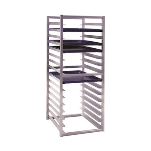 New Age Industrial 1612 Aluminum Bun Pack Rack for Reach-Ins， 15-Pan Capacity