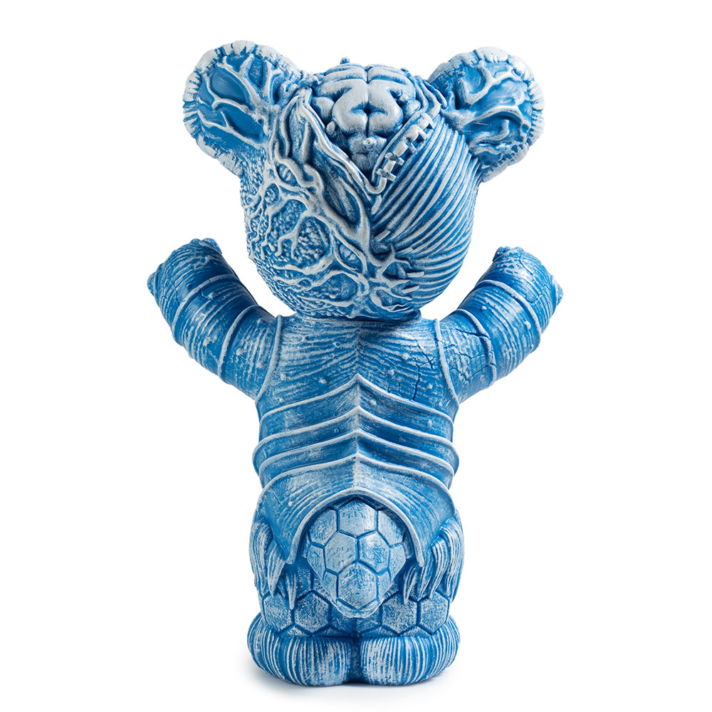 Free Hugs Bear Art Figure by Frank Kozik - Blue Edition