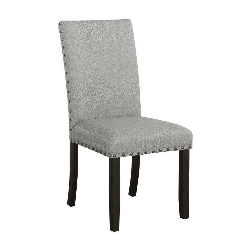 Rivington Upholstered Dining Chairs with Nailhead Trim (Set of 6)