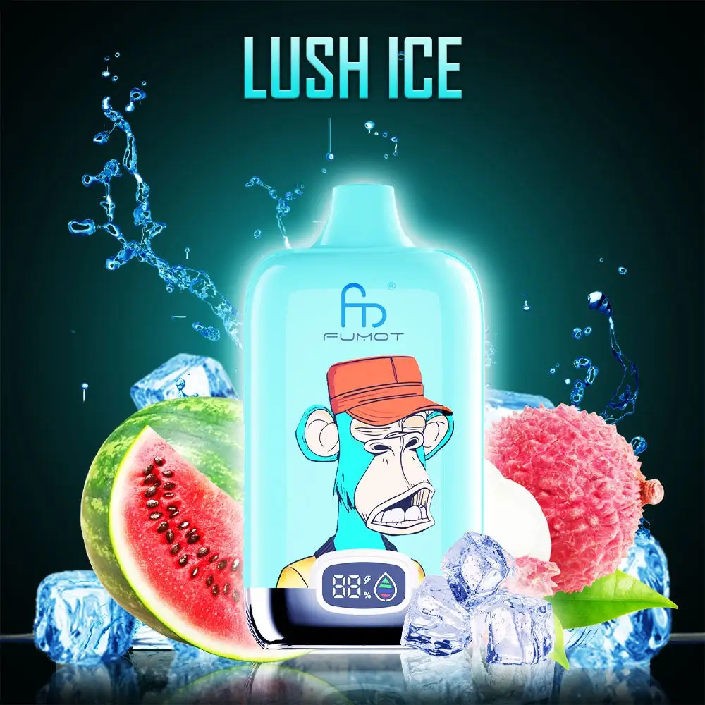Fumot Tornado Digital Box 12000 Puffs - Lush Ice