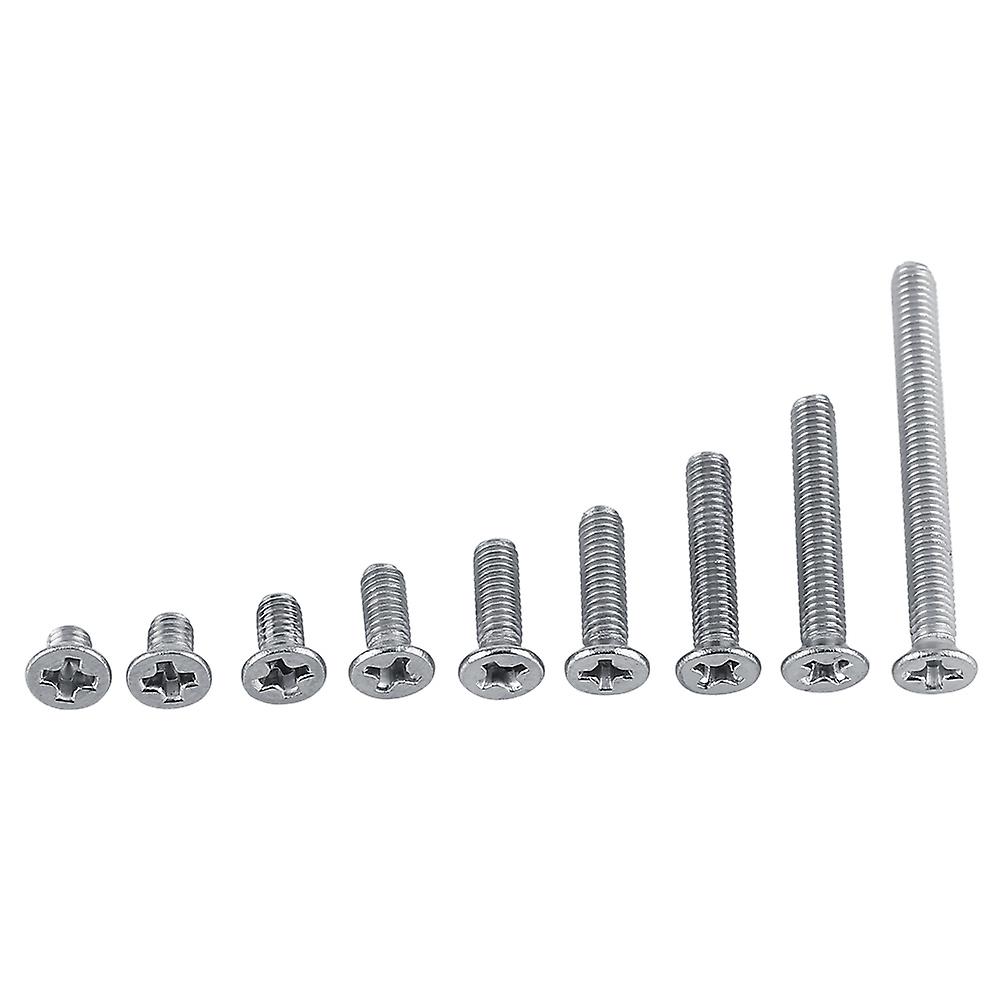 100 Pack M3 Countersunk Head Screw Stainless Steel Flat Self Tapping Screw Assortment Kit[m3*20]