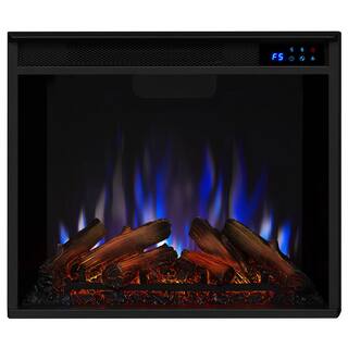 Real Flame Churchill 51 in. Corner Media Console Electric Fireplace in Dark Espresso 3750E-DE