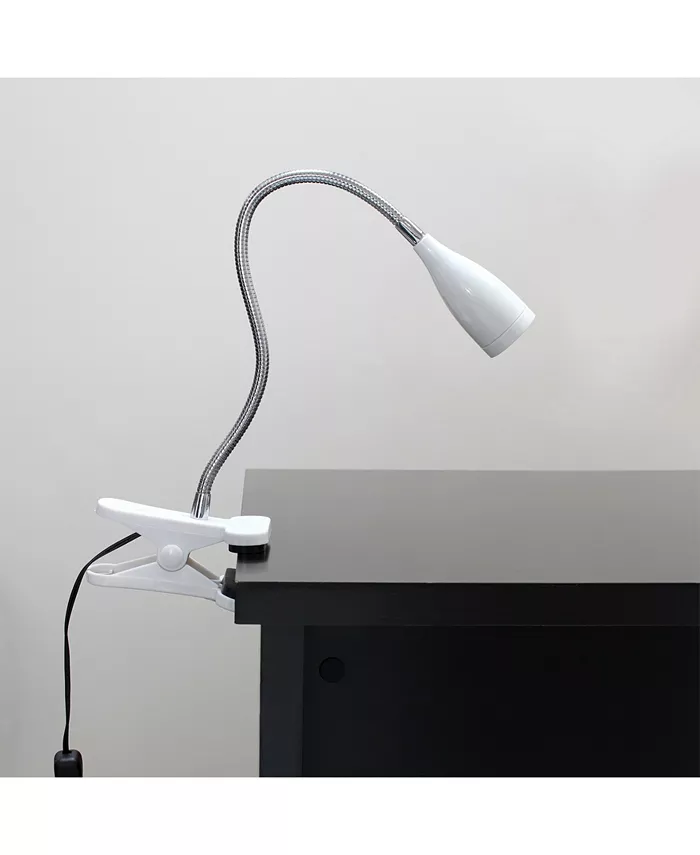 All The Rages Limelights Flexible Gooseneck LED Clip Light Desk Lamp