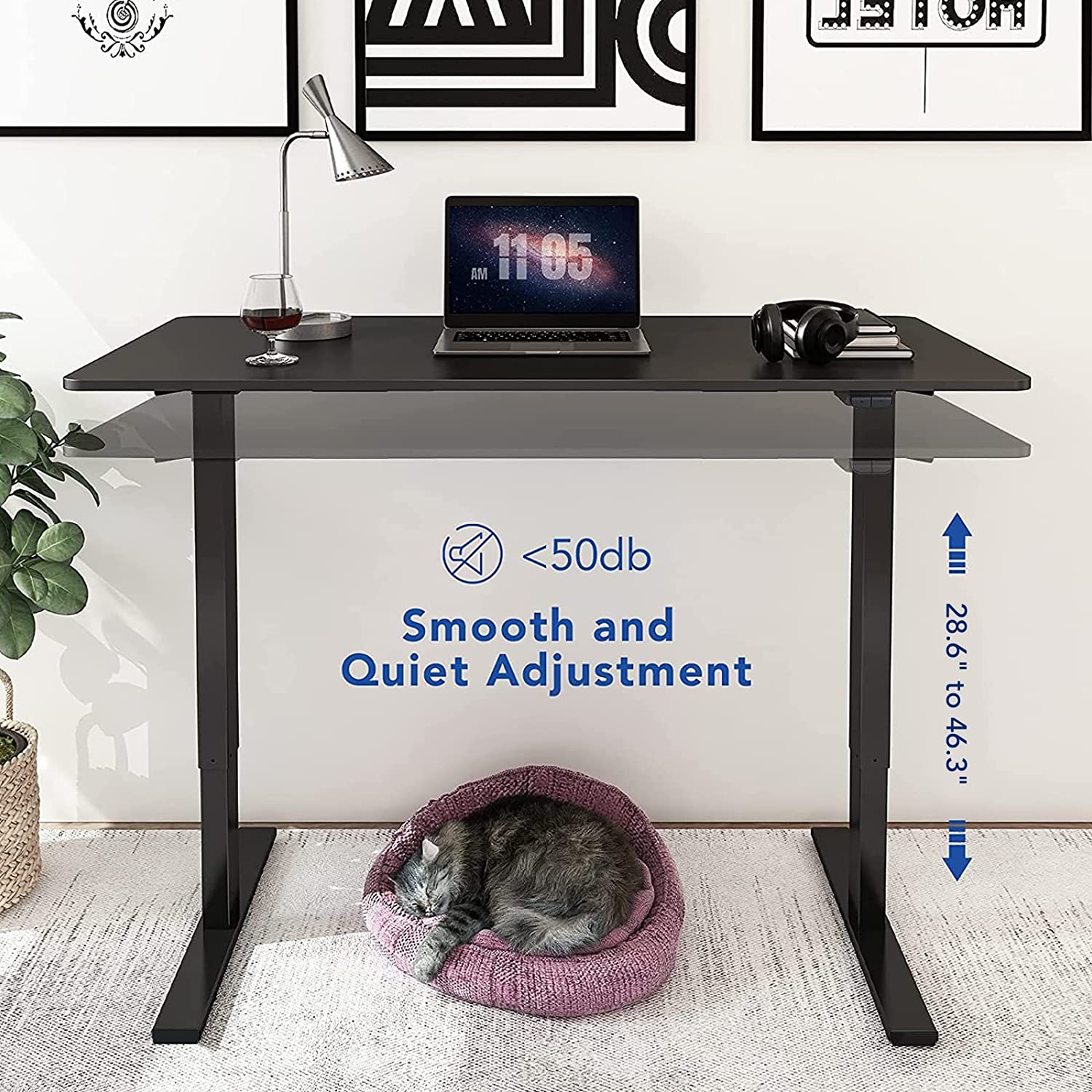 2023 New Electric Lift Computer Desk