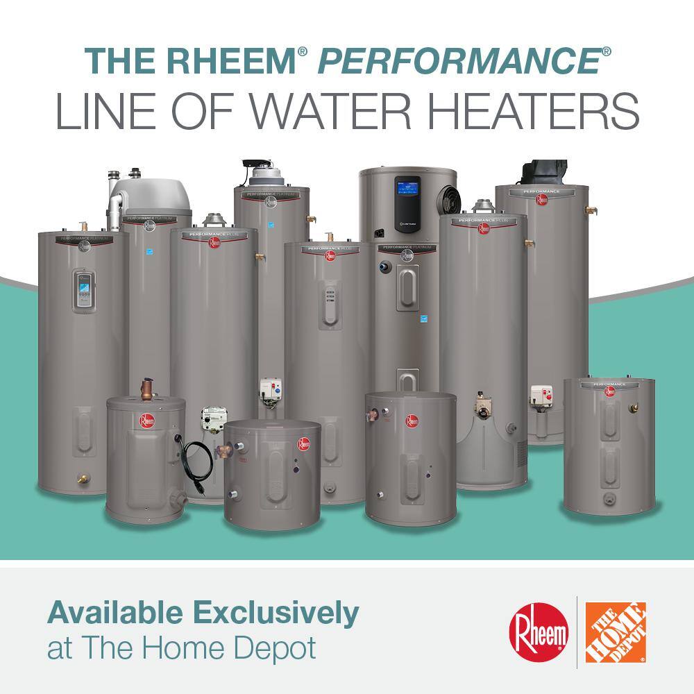 Rheem Performance 30 gal. 4500 -Watt Short Electric Water Heater with 6 Year Tank Warranty and 240 volt Connection XE30S06ST45U1