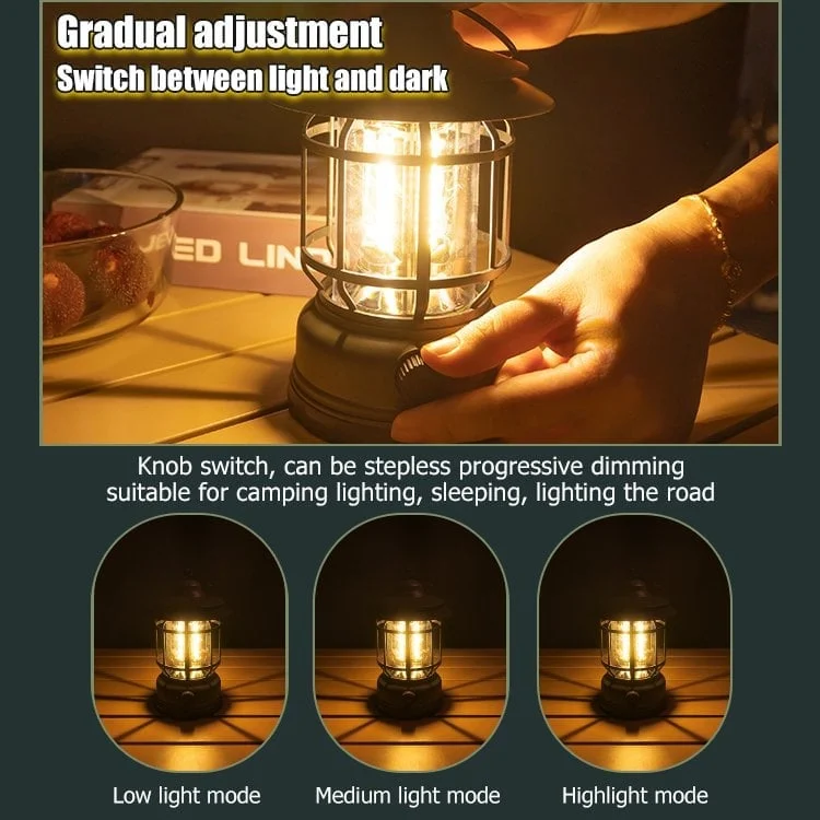 🔥2023 New Year's Promotion-Portable Retro Camping Lamp🔥🔥Buy 2 Get Extra 10% OFF