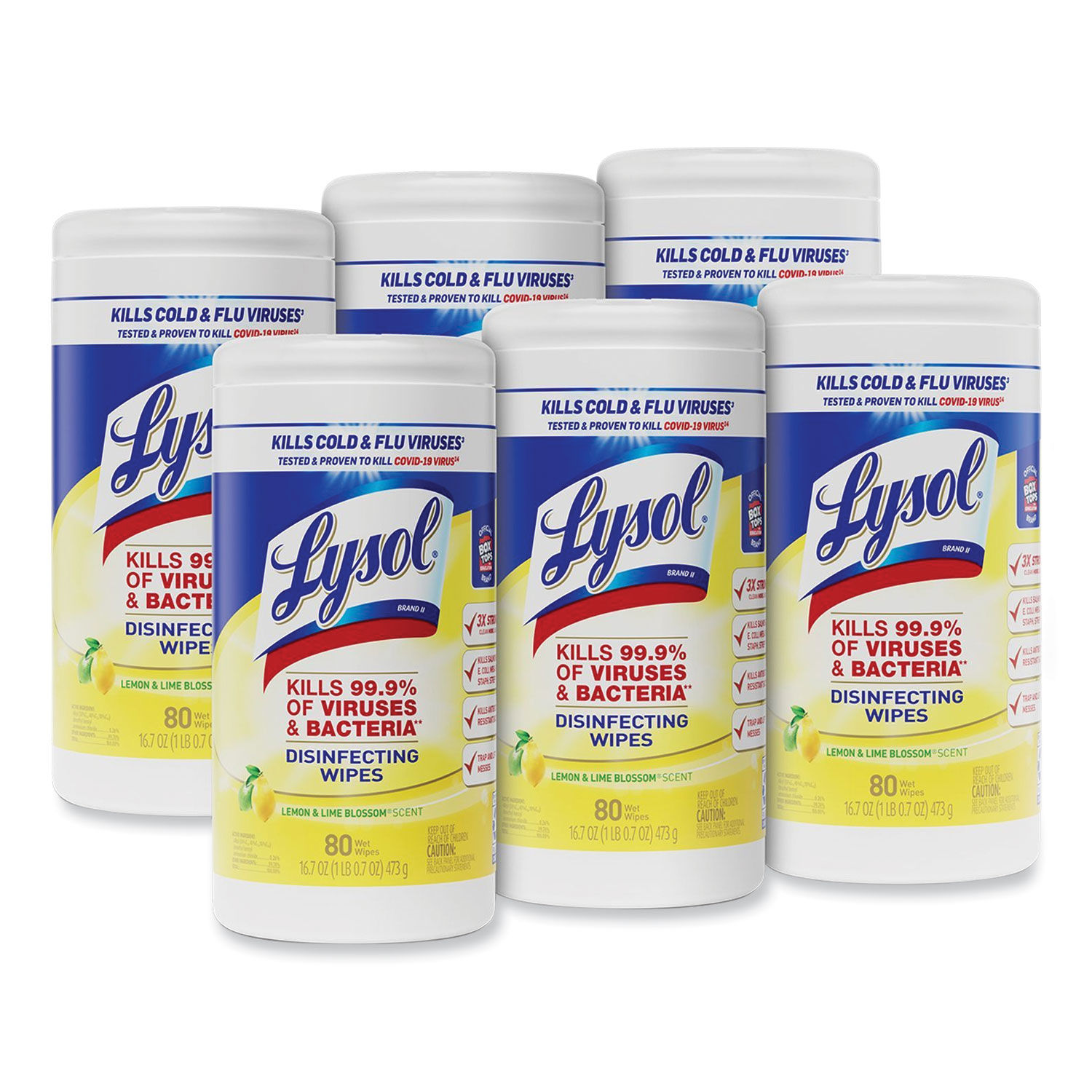 Disinfecting Wipes by LYSOLandreg; Brand RAC77182CT