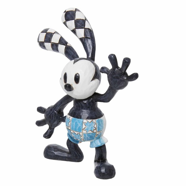 Jim Shore Oswald Mini One Mini Figurine 3 75 Inches Lucky Rabbit Disney Traditions 6013081 Resin Black