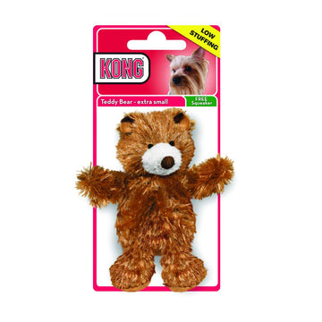 KONG Plush Teddy Bear Dog Toy andndash; Pet Empire and Supplies