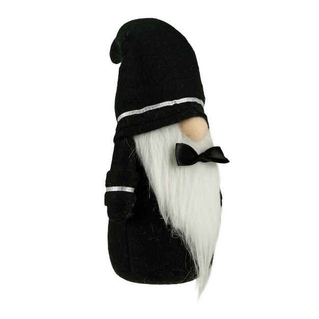 Black And White Wedding Day Groom Gnome