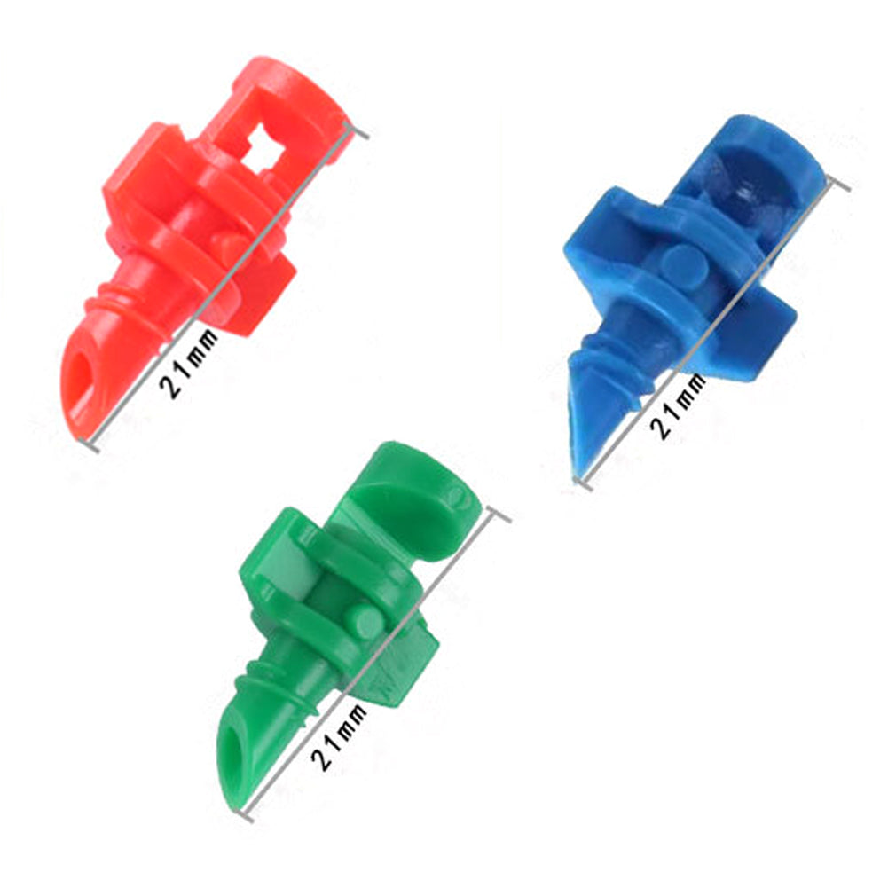 50pcs Micro Garden Lawn Water Spray Misting Nozzle Sprinkler Irrigation