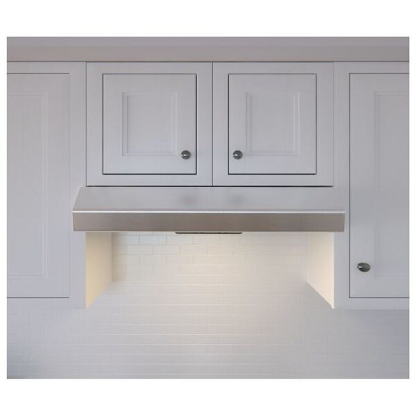 Zephyr 250 CFM 24 Inch Wide Under Cabinet Range Hood with LED Lights