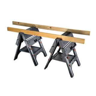 Worx Pegasus Multi-Function Work Table and Sawhorse with Quick Clamps and Holding Pegs WX051