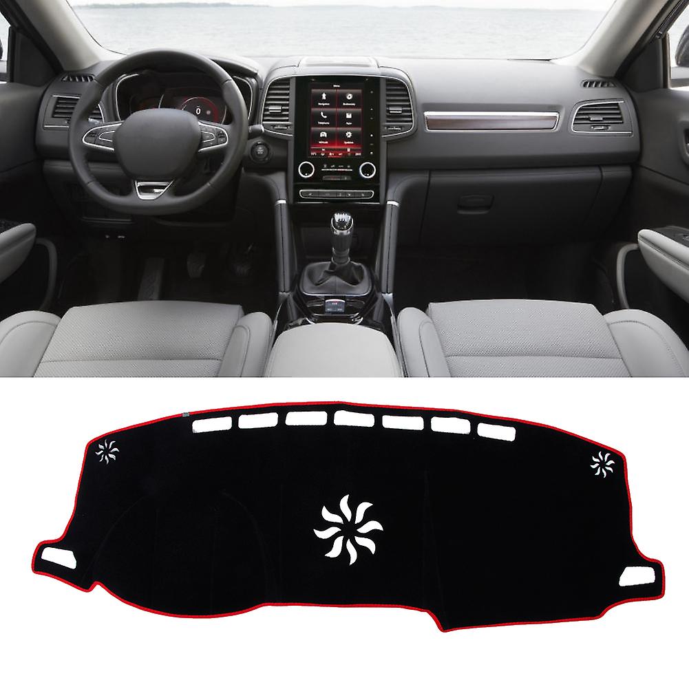 Car Dash Cover Dashboard Mat Dashmat Sun Shade Non-slip Pad Fit For Renault Koleos 2016-2017