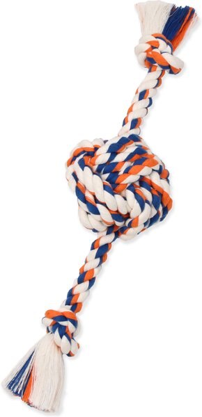 Mammoth Monkey Fist Ball and Rope Ends Dog Toy