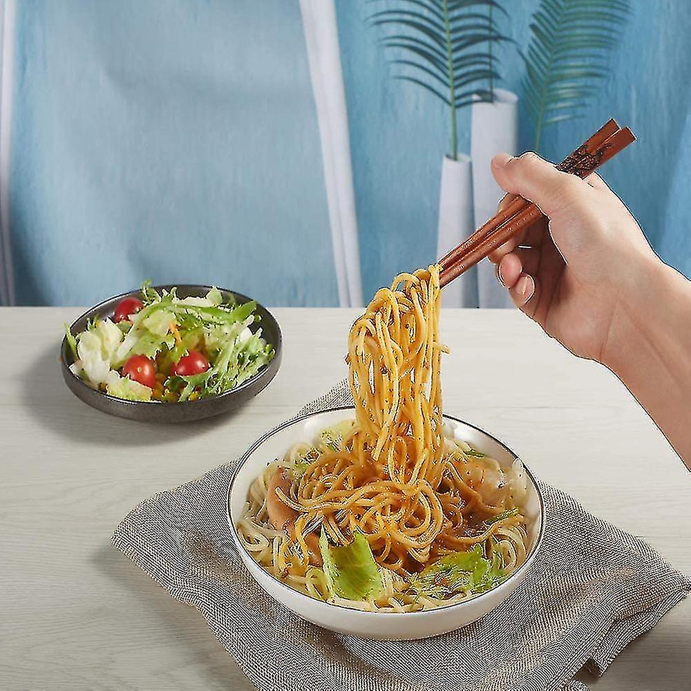 2 Pairs Chopstick Reusable Chinese Dragon And Phoenix Chopsticks