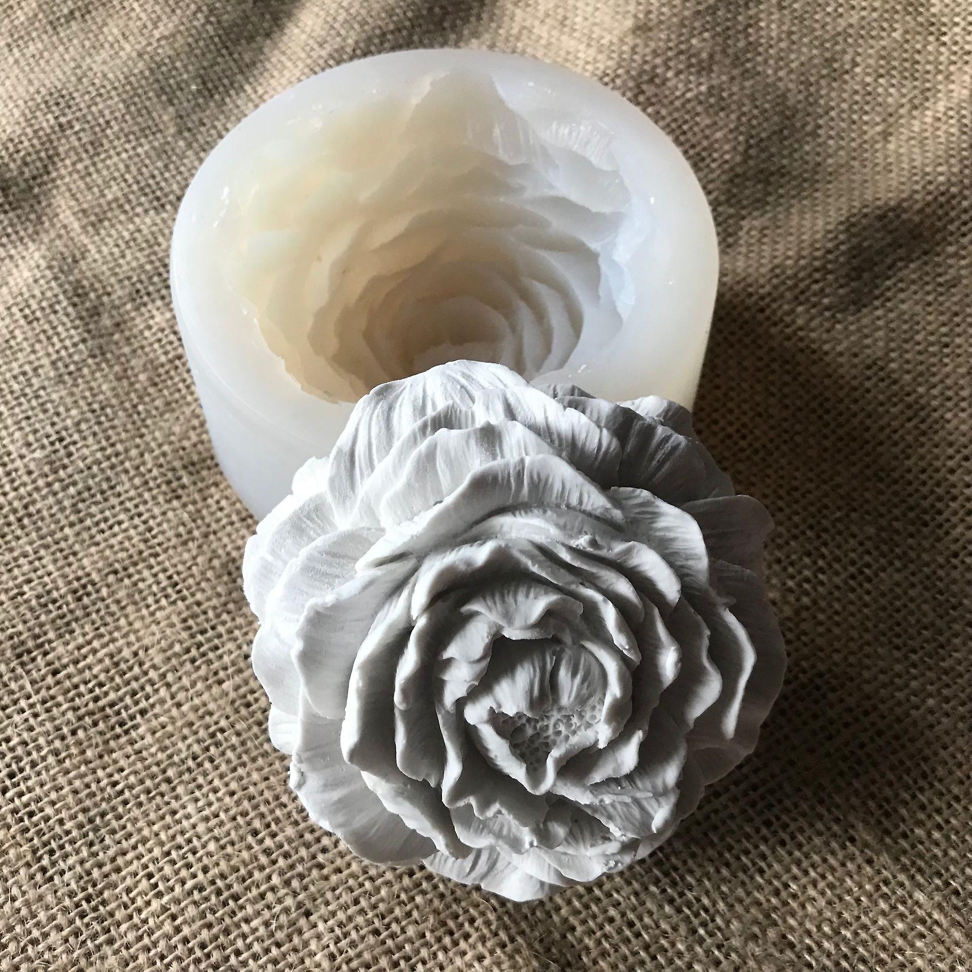 Large Peony Flower Shape Cake Mold - 2pcs