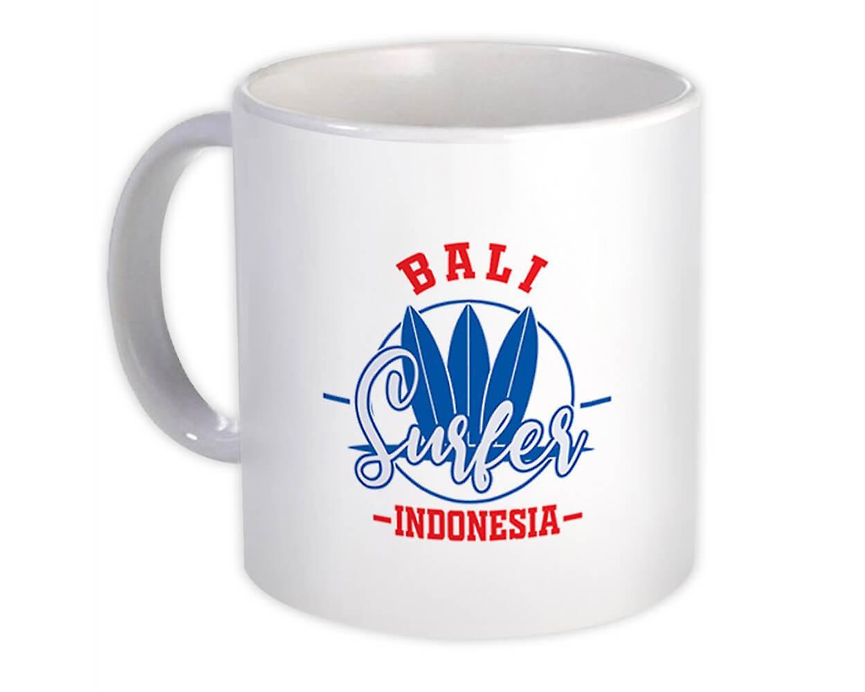 Gift Mug: Bali Indonesia Surfer