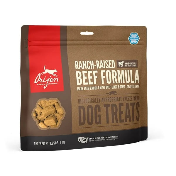 Freeze Dried Ranch Raised Beef Dog Treats;