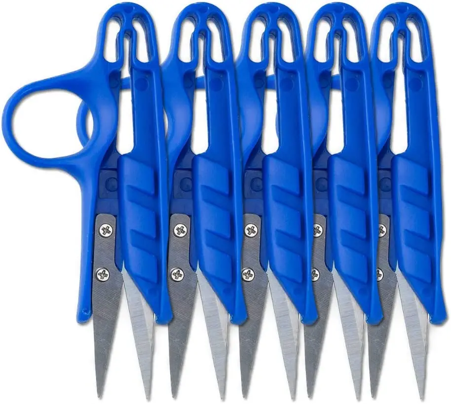 High Quality  Blue Mini pruning Garment Scissor Stainless Steel Cutter Thread Bonsai Pruner Tailor Scissor garden pruner