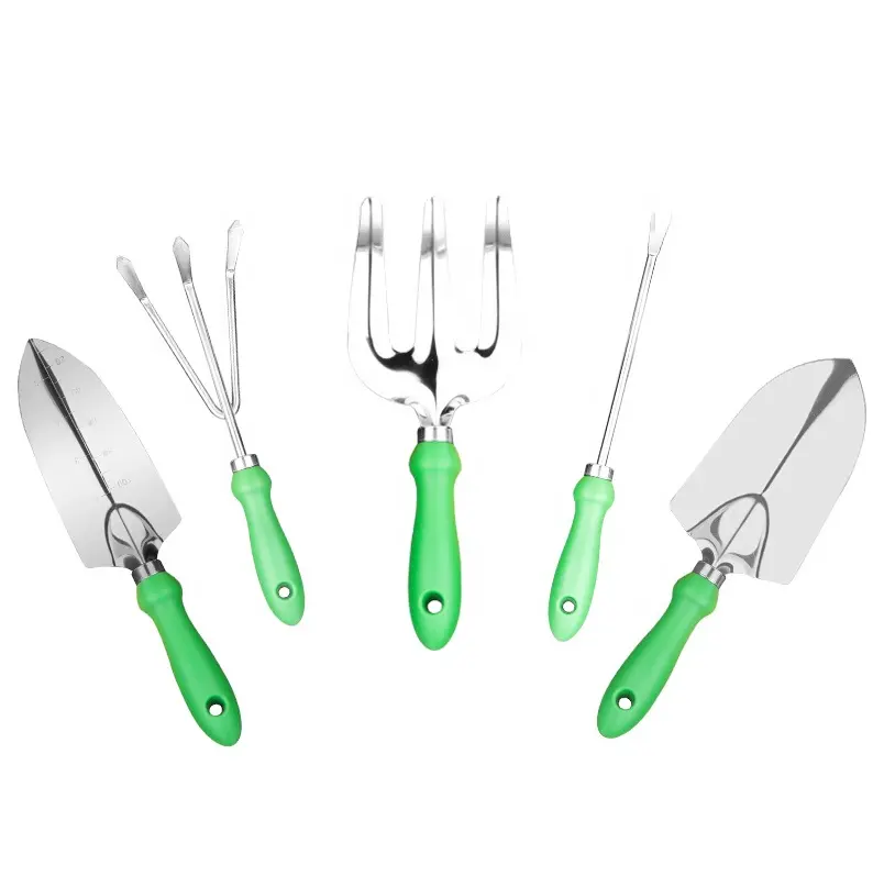 5pcs and 11pcs with bag Stainless Steel Head Gardening Planting Tool Set home garden tools set