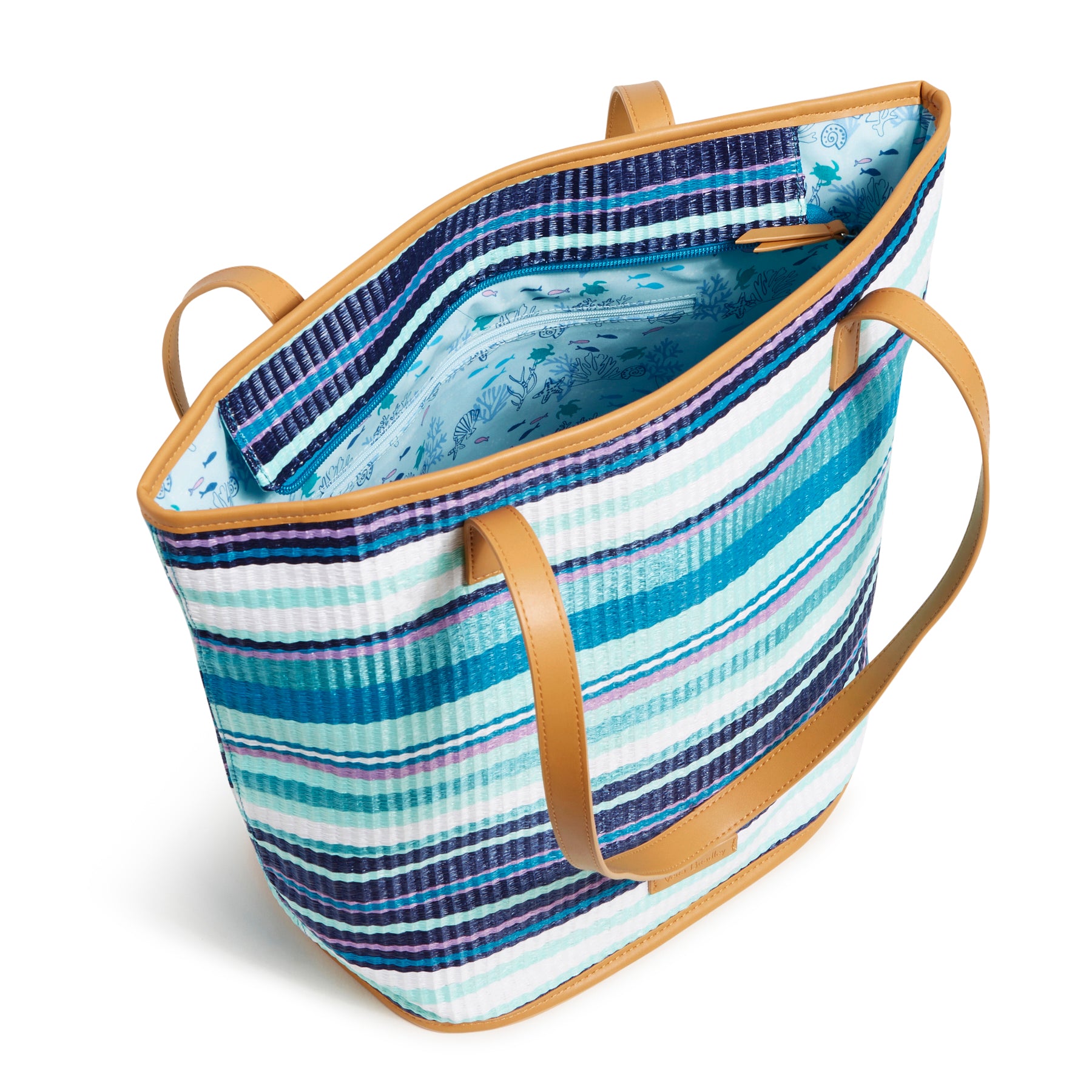 Straw Bucket Tote Bag