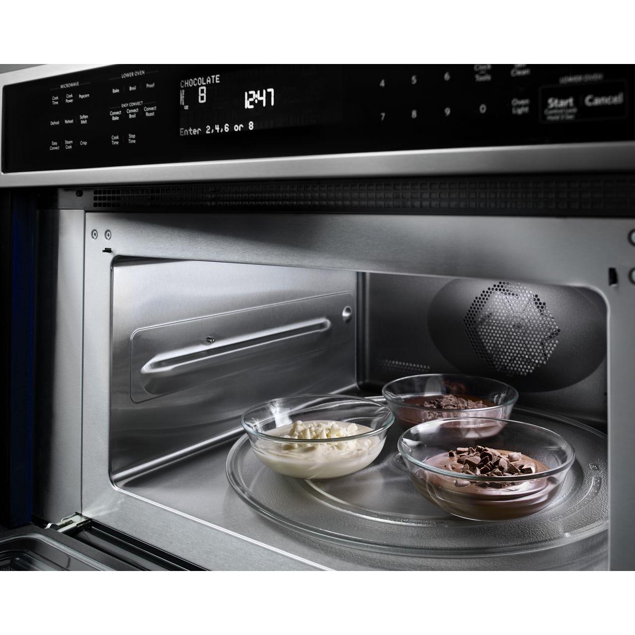 KitchenAid 30-inch, 6.4 cu.ft. Built-in Combination Wall Oven with Convection Technology KOCE500ESS