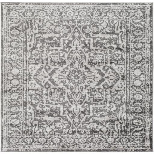 Monte Carlo Charcoal Rug in Various Sizes