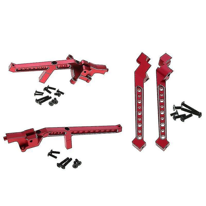 Aluminum Front And Rear Chassis Brace 9520 9521 For 1/8 Sledge Rc Car Upgrades Parts Accessories，1